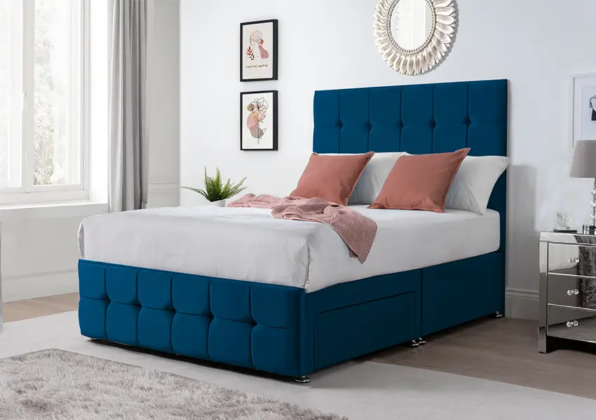 What is difference between Double Bed and Divan Bed?